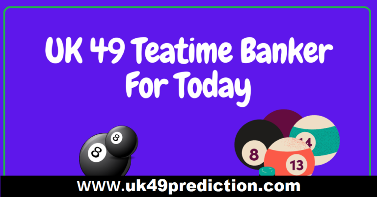 UK 49 Teatime Banker